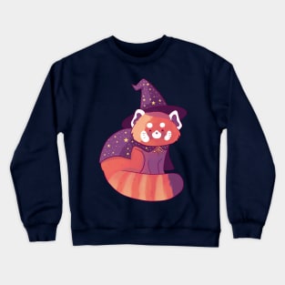 Wizard red panda Crewneck Sweatshirt